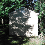 10x12 Gable 7' sidewalls on slab with loft Wind Lake #7